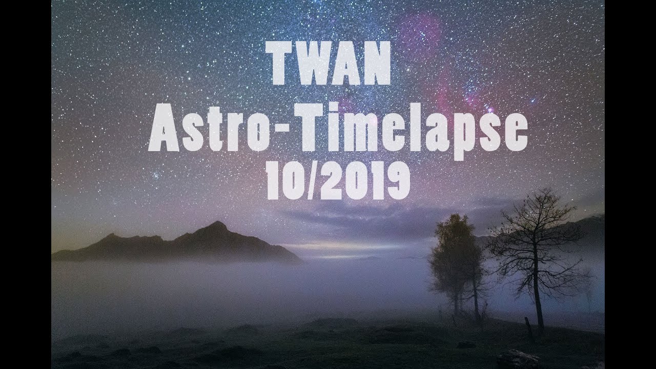 [TWAN] Astro-timelapse Oktober 2019