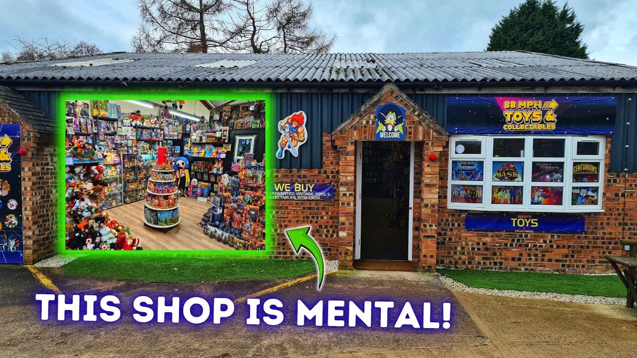 This Toy Shop Is INSANE! Inside 88MPH Toys & Collectables (Vintage Toy Heaven)