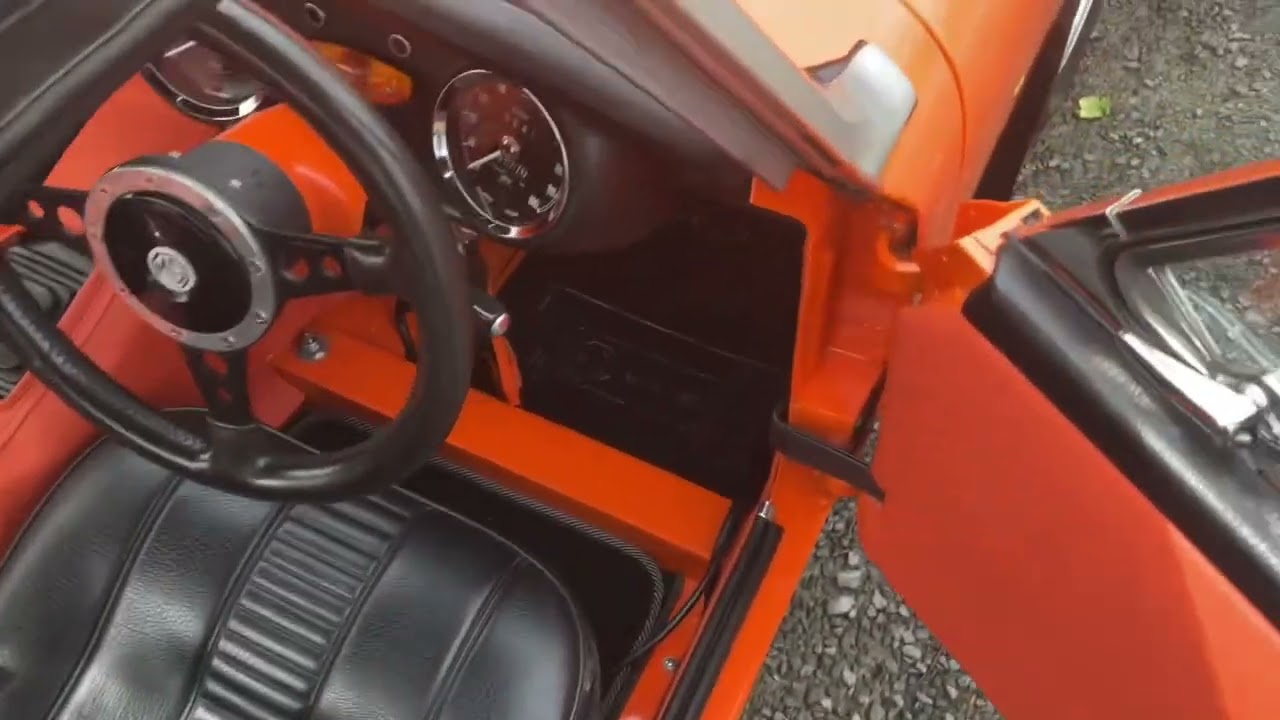 MG Midget walk around after new engine