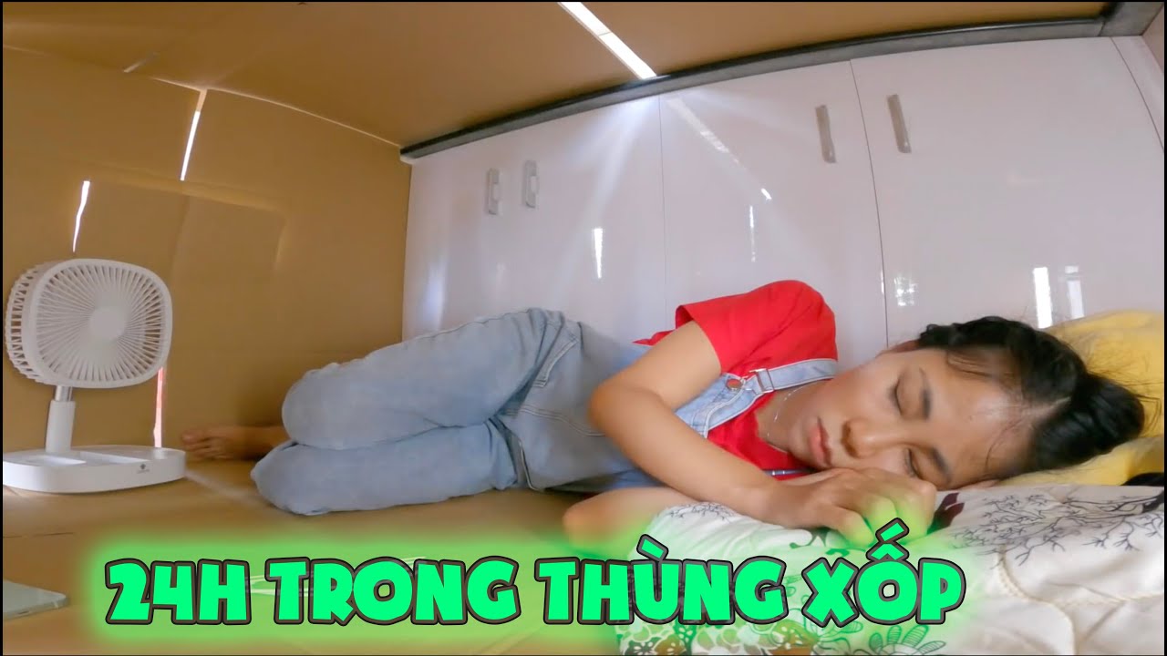 24h Sống Trong Thùng Xốp Nâng Cấp 🏠