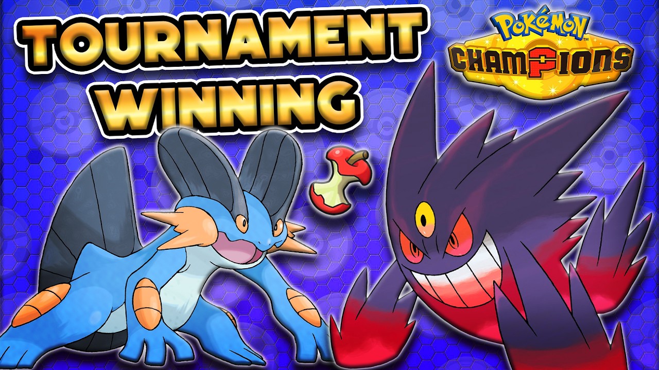 This SWAMPERT and MEGA GENGAR TEAM WON A HUGE TOURNAMENT in Pok&eacute;mon Champions