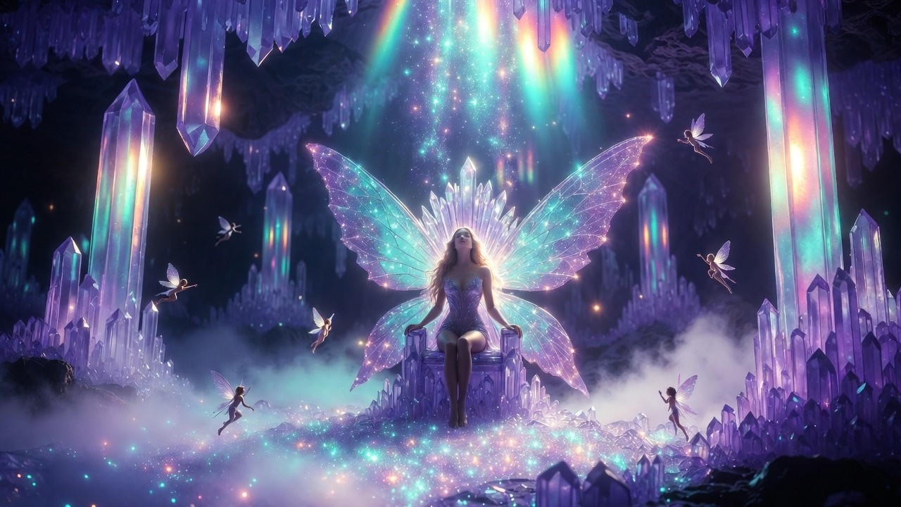 The Secret Fairies of Crystal Cavern | Magical Fairy Kingdom Fantasy Video #MagicalFairies
