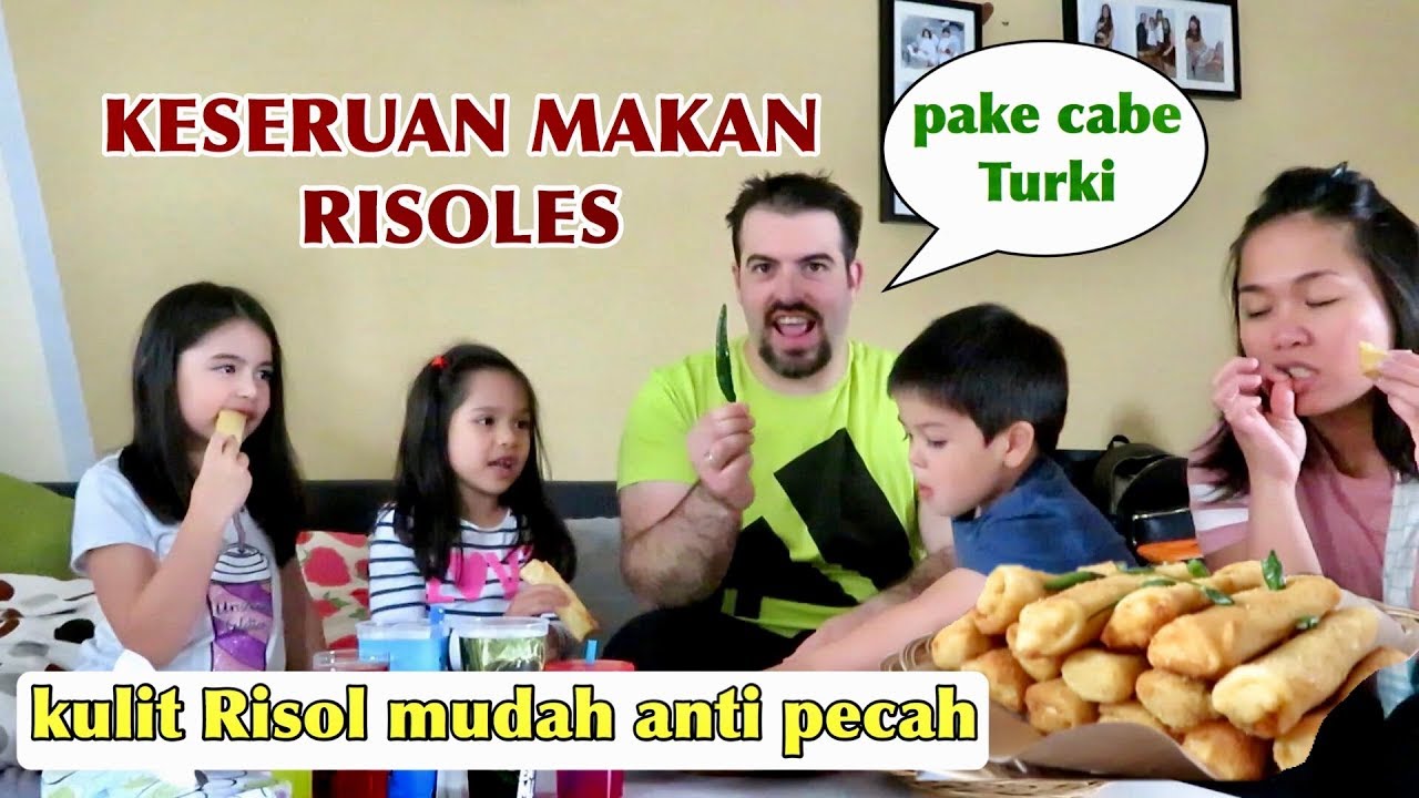 KUMPUL, MAKAN, KENYANG, HAPPY 😄👍🏻 || RESEP RISOLES 😉