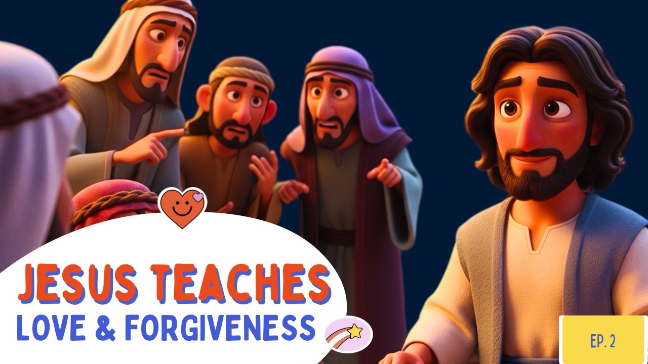 Jesus Teaches Love and Forgiveness | The Lost Sheep & The Unforgiving Servant | Kids Bible Story