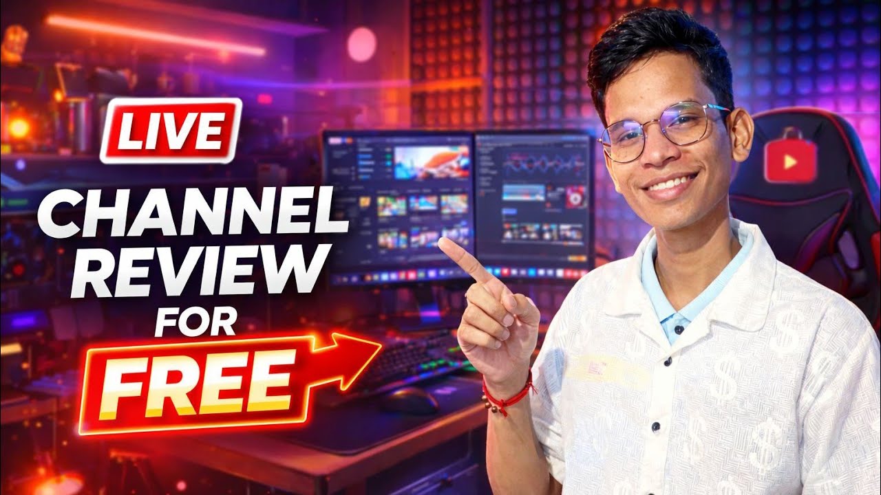 live channel review for free promotion your channel ☺️