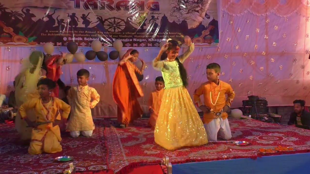 Holi Khele Raghuveera Song Dance #TarangTheWaveOfChange #msrsainikschool 