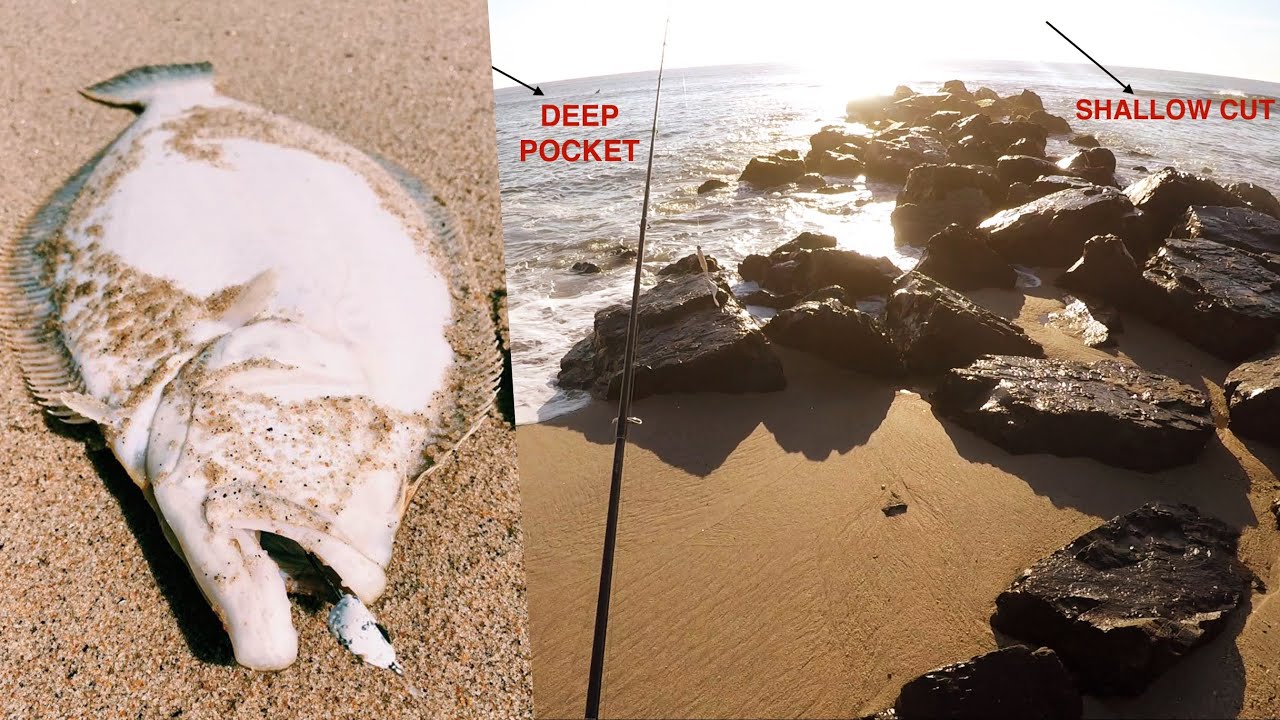 How to Catch Limits From Shore 🐟 Run & Gun Flounder Fishing!