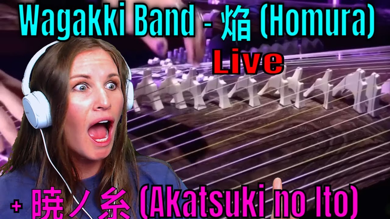 初めての反応 Wagakki Band - 焔 (Homura) + 暁ノ糸 (Akatsuki no Ito) JAPAN Tour Hibiya Yagai Ongakudo