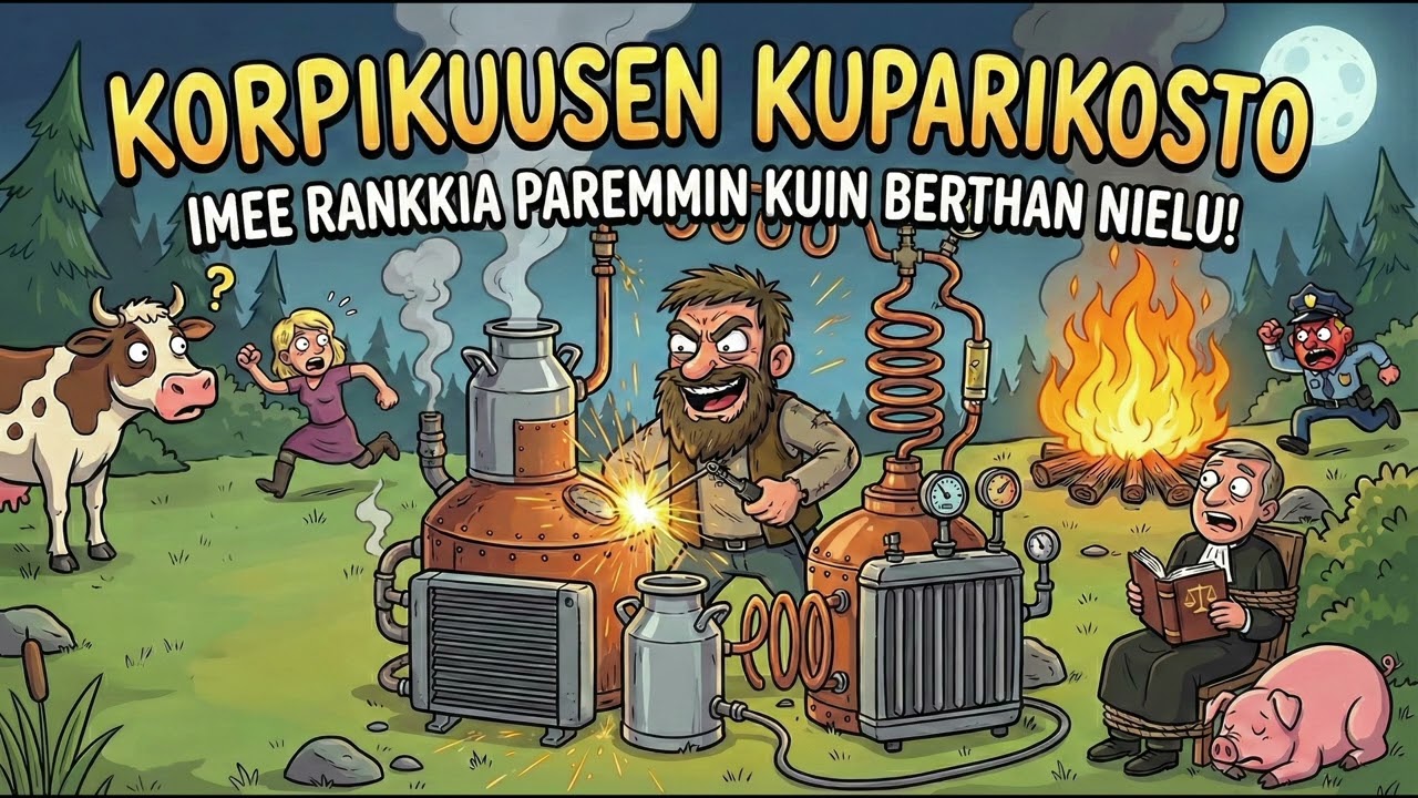 KORPIKUUSEN KUPARIKOSTO | Pontikkapannun Rakkauslaulu & Folk Speed Metal 🎻🔥🧪