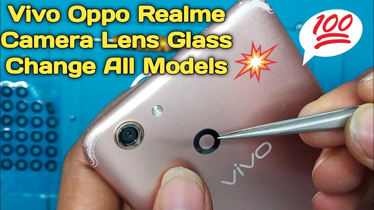 Vivo Oppo Broken Camera Lens Glass Change .Vivo All Models Scratch damage Camera Lens Replace Y71