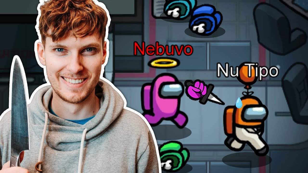 NUŽUDŽIAU DRAUGĄ KITŲ AKIVAIZDOJE, IR NIEKAS NEPASTEBĖJO?! 🤣 Among Us | @Twisteris , @NedolerisV0X