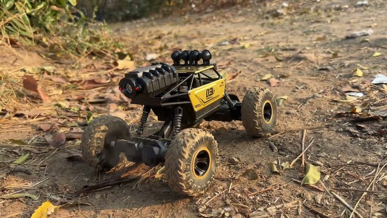 Arshi Gadi Off-Road Masti 🚙🔥 | RC Rock Crawler Video RC Arshi गाडीची जबरदस्त चढाई 🔥