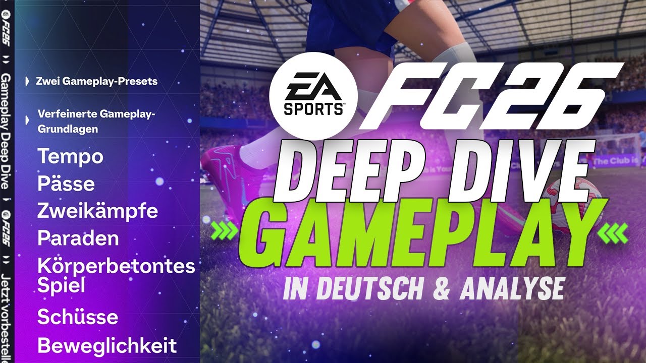 FC26 ● Offizielle GAMEPLAY News ● Wird das zu einem Problem?