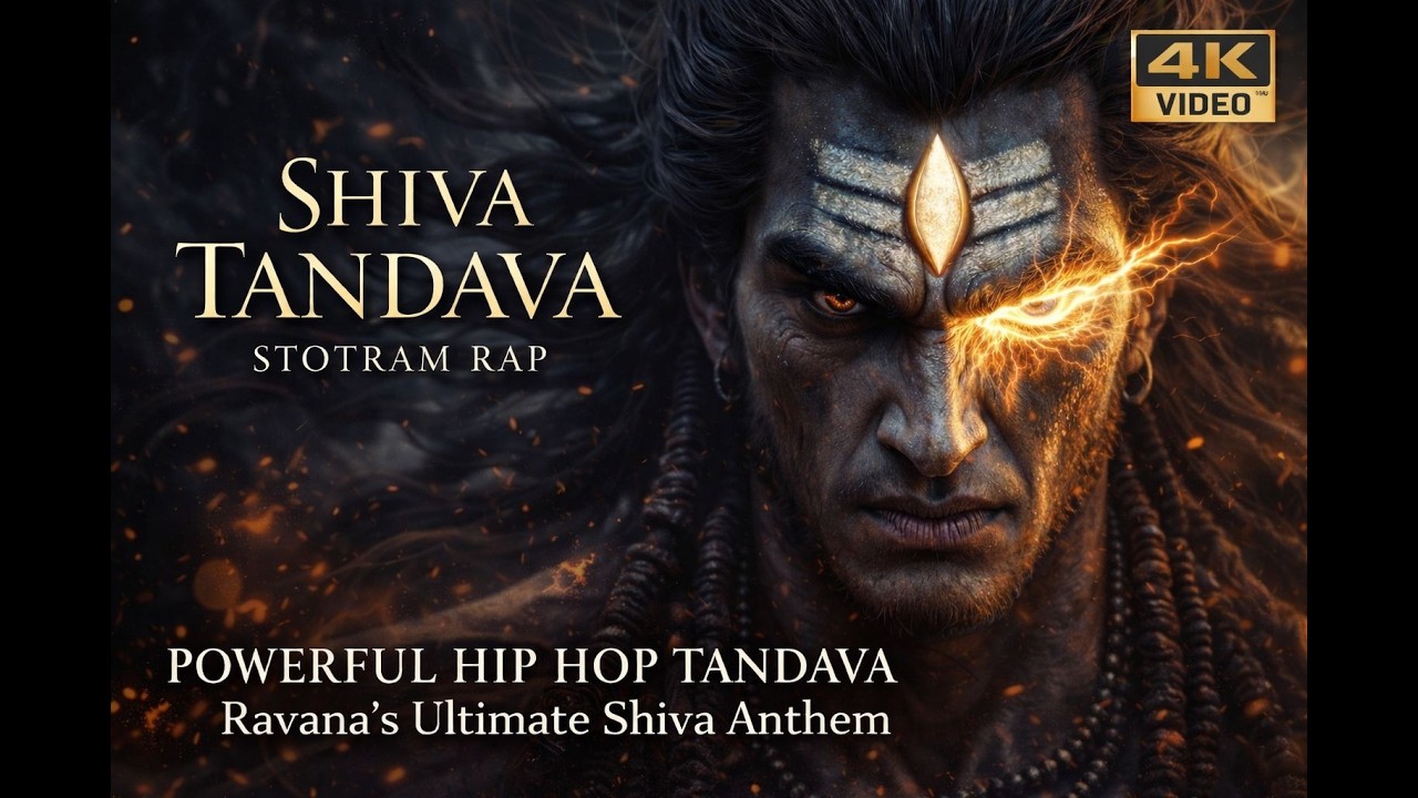 Shiva Tandava Stotram Rap | Powerful Hip Hop Tandava 4K Cinematic | Ravana’s Ultimate Shiva Anthem