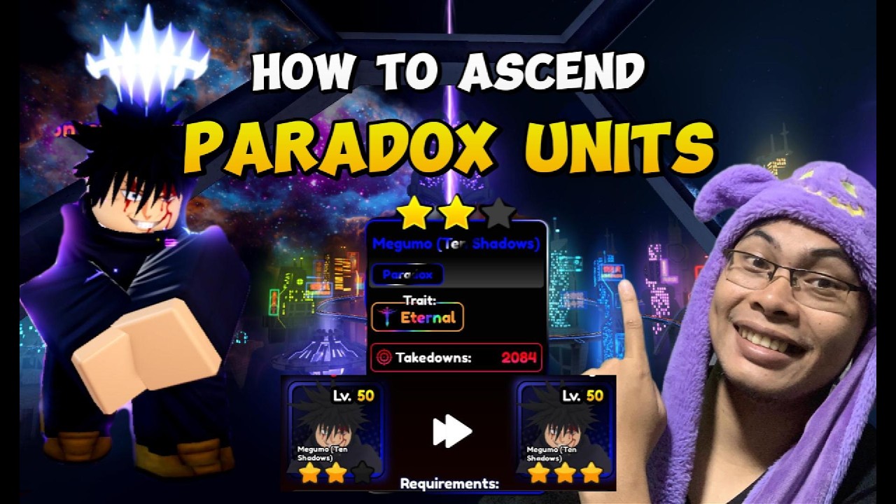 Как получить юниты Paradox в Roblox Anime Paradox