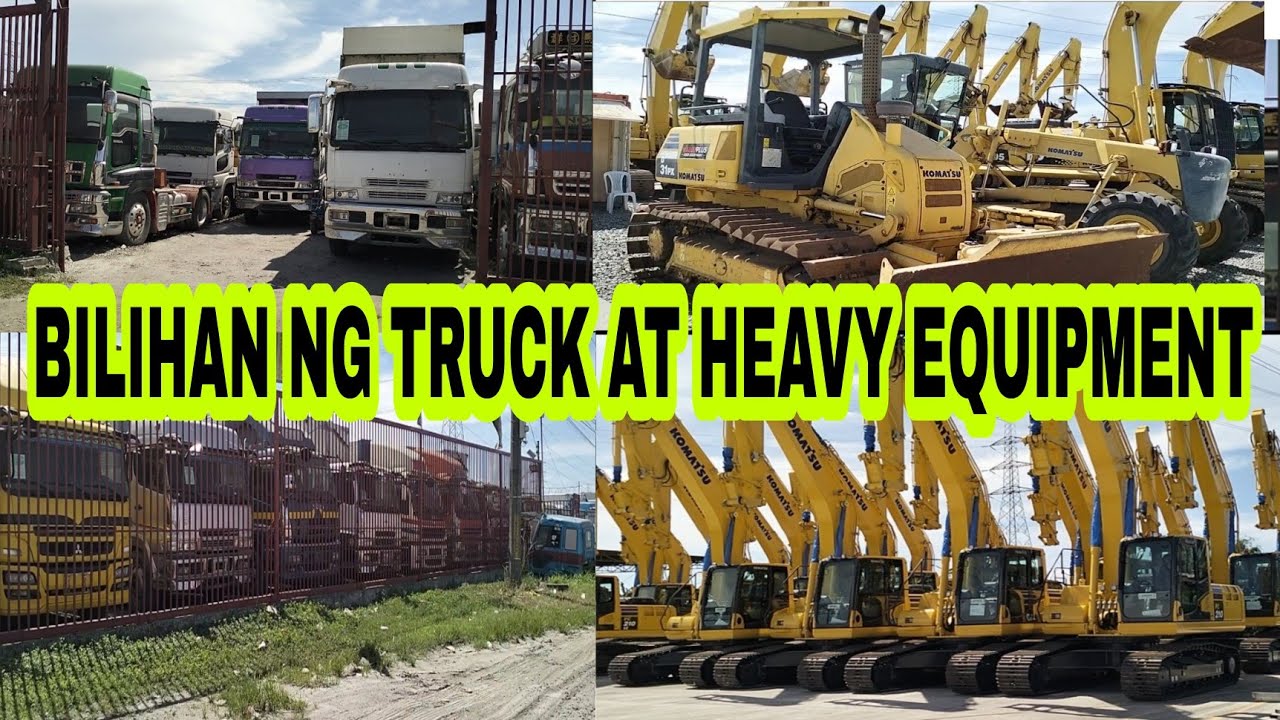 QUALITY AT NAPAKAGANDA NG MGA BINEBENTA NILA HEAVY EQUIPMENT DITO SA PAMPANGA