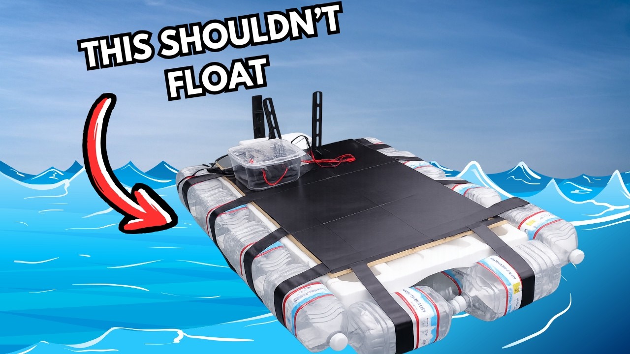 I Built a Working Boat for $0 (This Shouldn’t Float)