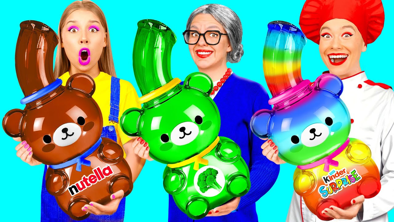 Кулинарный Челлендж: Я против Бабушки | Смешные Кулинарные Войны от Crazy DO