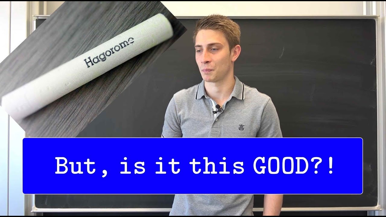 I bought the World's MOST PRESTIGIOUS CHALK. Here's how it PERFORMS [ Hagoromo Chalk Unboxing ]
