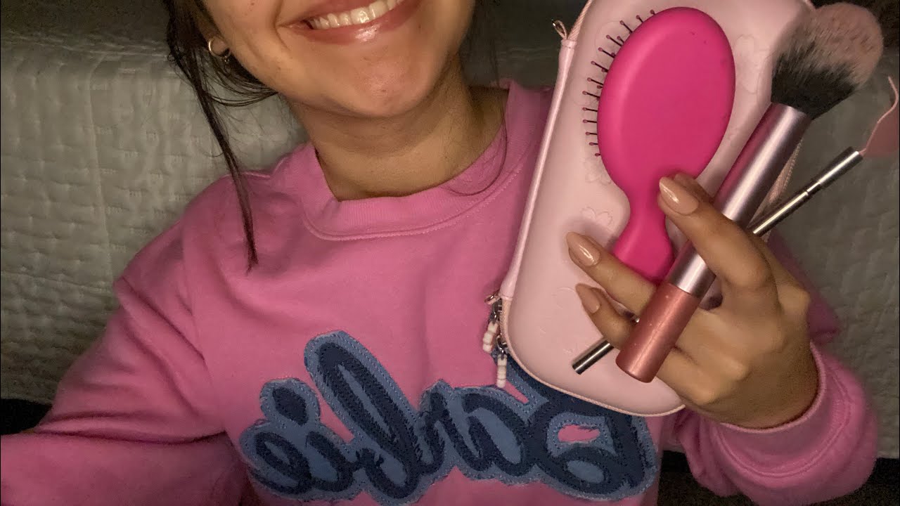 ASMR pero solo son triggers de color rosa 🩷 | Dovie ASMR