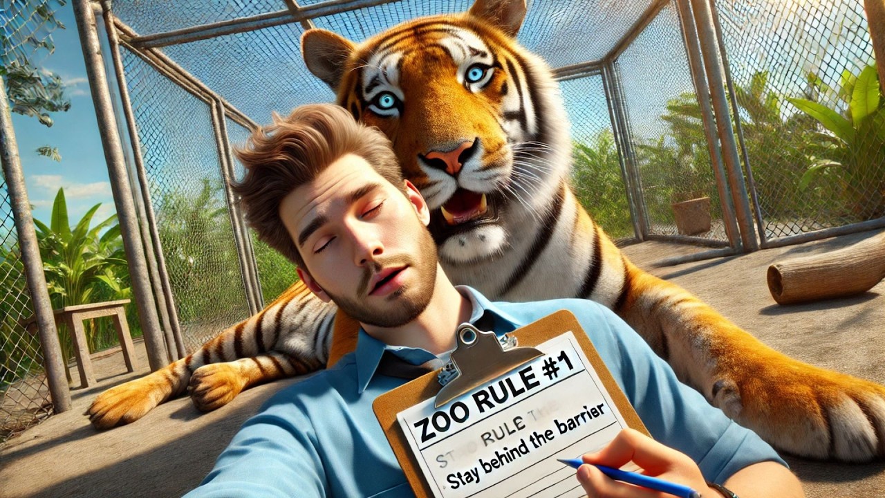 Zoo Rule #1: Stay Behind the Barrier… So Why Was He Sleeping With the Tiger?” | HFY | SCI-FI |