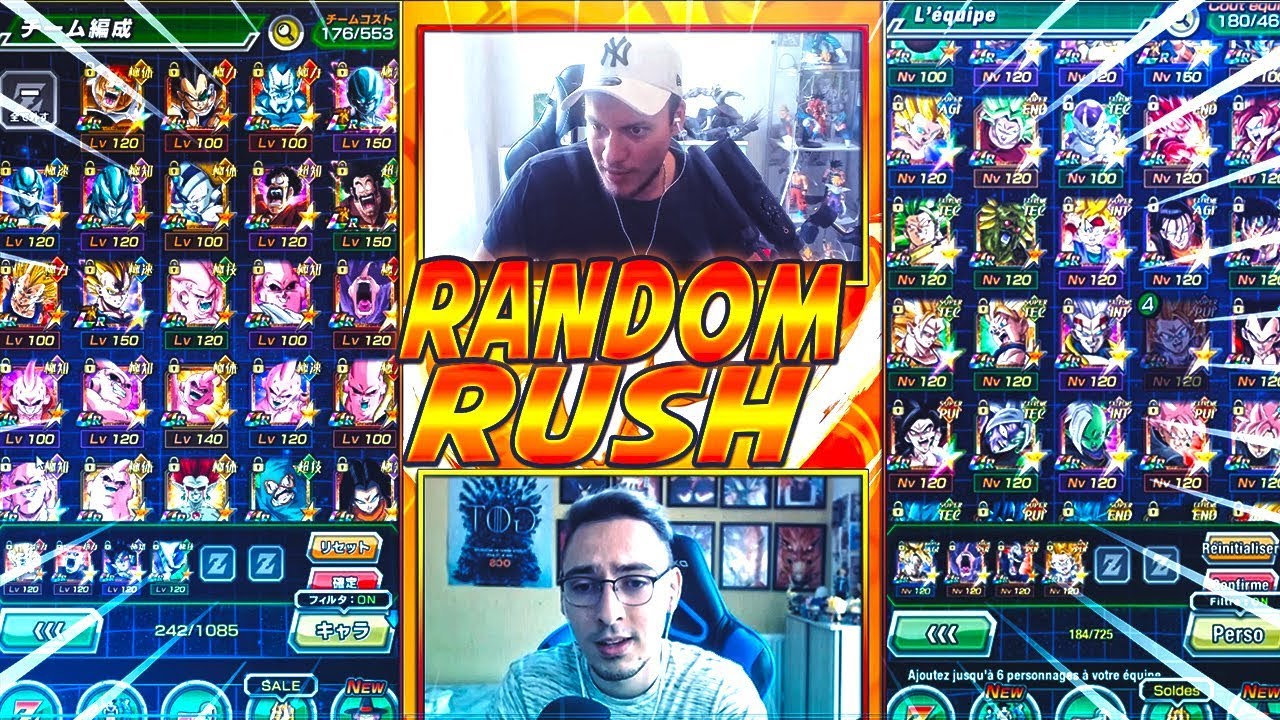 RANDOM RUSH LE PLUS STRESSANT DE L'HISTOIRE VS LILIAN31 ! DBZ DOKKAN BATTLE