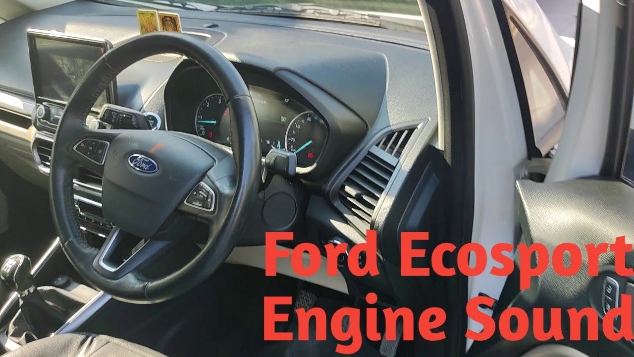 Ford Ecosport Startup & Engine Sound | Do diesel engines make a lot of noise?