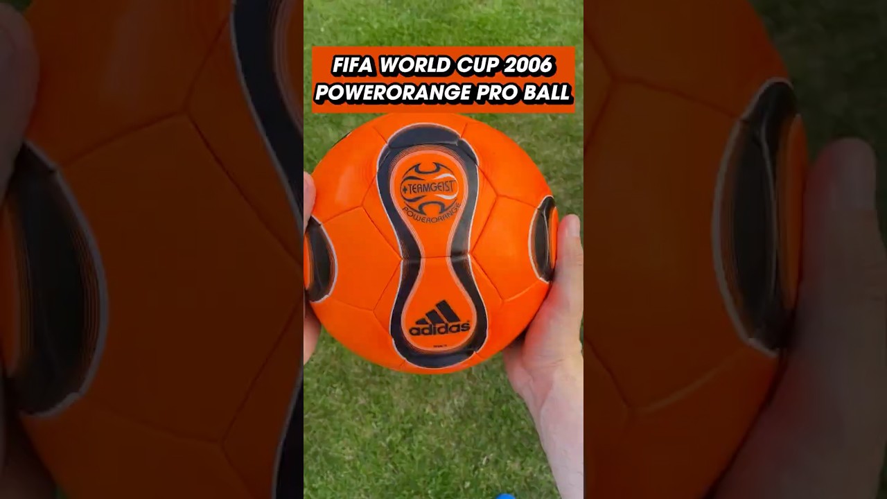 Teamgeist PowerOrange FIFA World Cup 2006 Pro Ball #asmr #unboxing #football #soccer #fu&szlig;ball