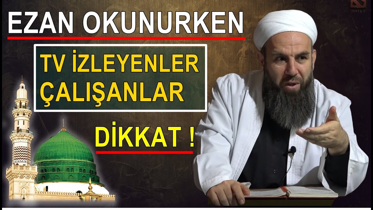 EZAN OKUNDUĞU ANDA SAKIN BU YANLIŞA DÜŞMEYİN  ! Ali Küpelioğlu Hocaefendi