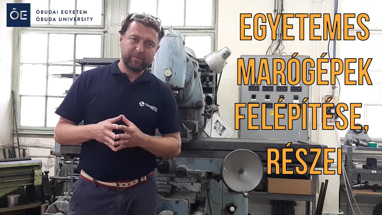 Egyetemes marógép felépítése, részei #S2E01