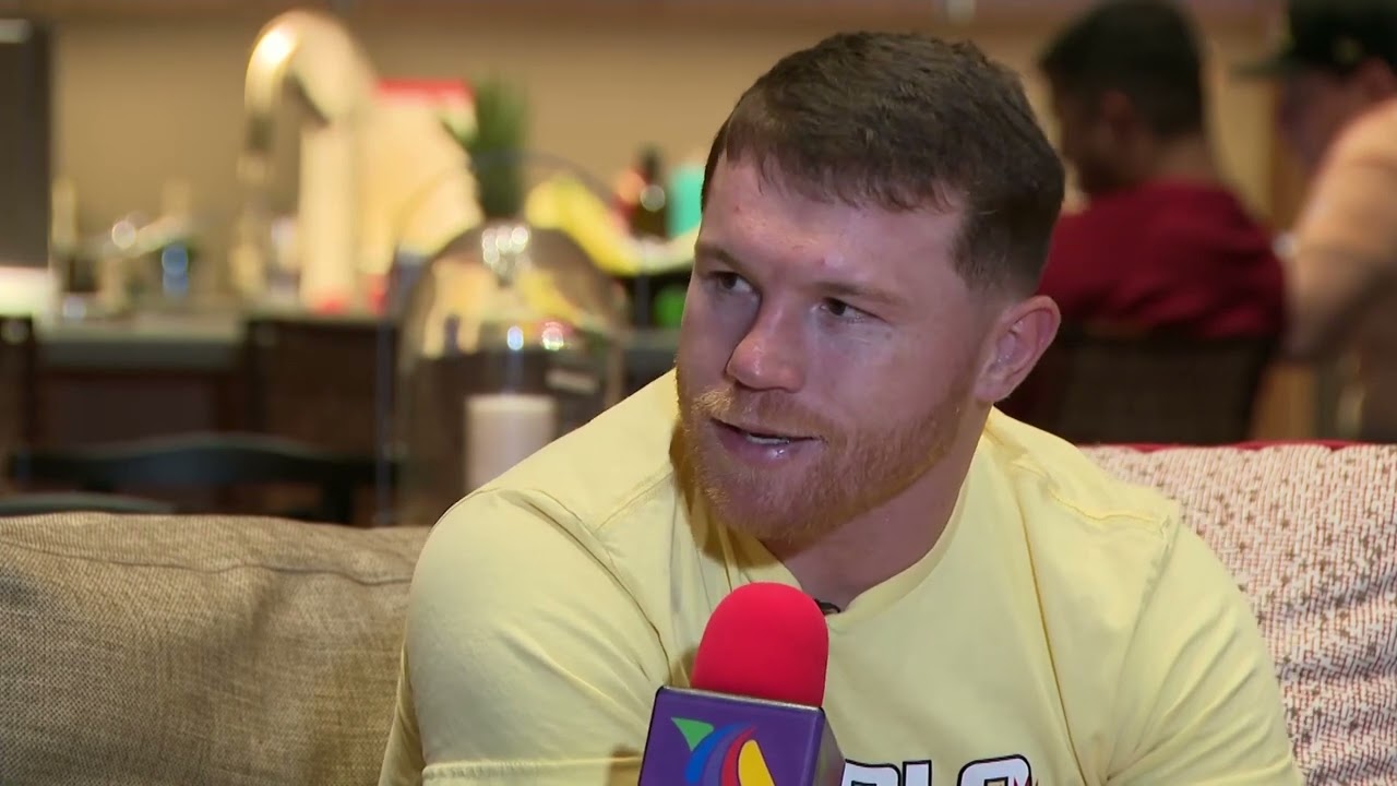 🥊Primera parte: Saúl 'Canelo' Álvarez está en Azteca Deportes🥊