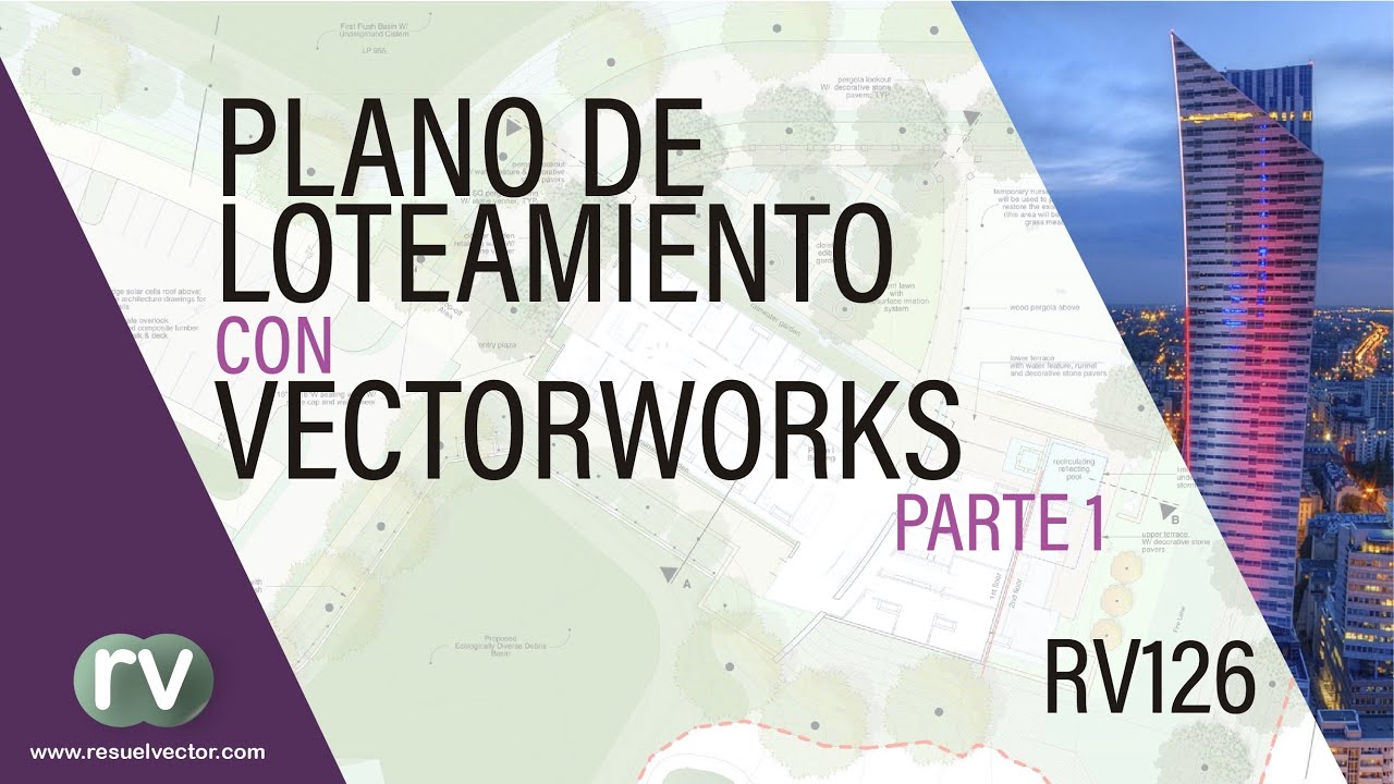 Crear un plano de loteamiento en 