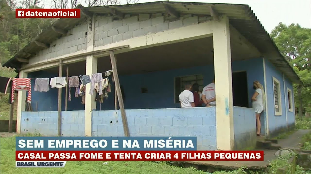 SEM EMPREGO E NA MISÉRIA