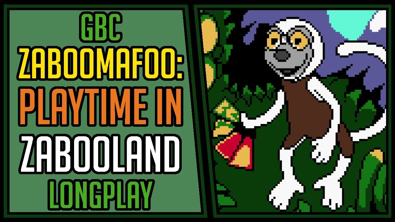 Zaboomafoo: Playtime in Zabooland (Easy) -  GBC Longplay/Walkthrough #116 [4Kp60]