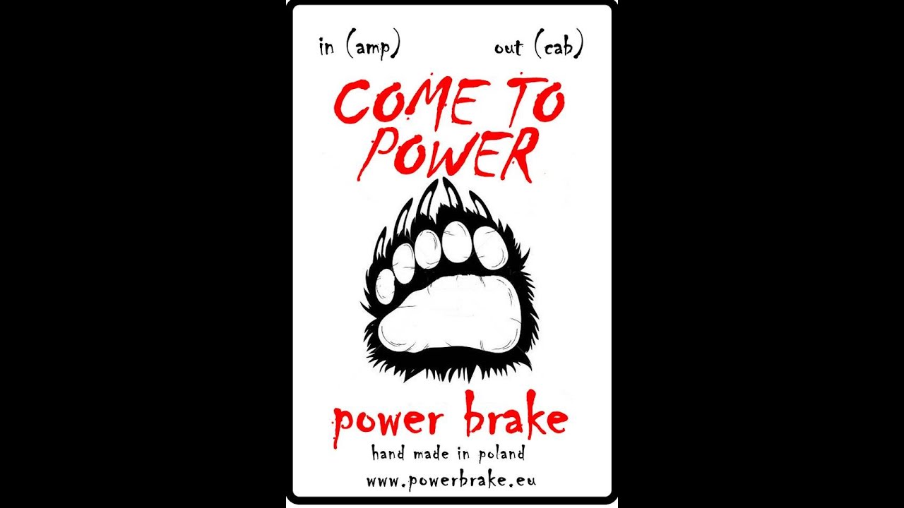 Power Brake - Come to Power - attenuator - jak grać na lampie w domu - FOG 223