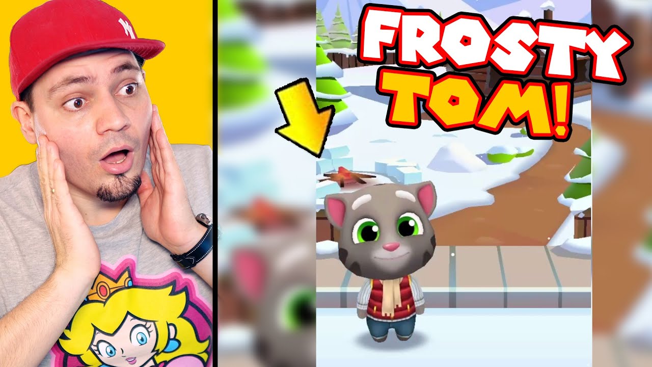 ODBLOKOWAŁEM FROSTY TOMA! 😱 Talking Tom Gold Run