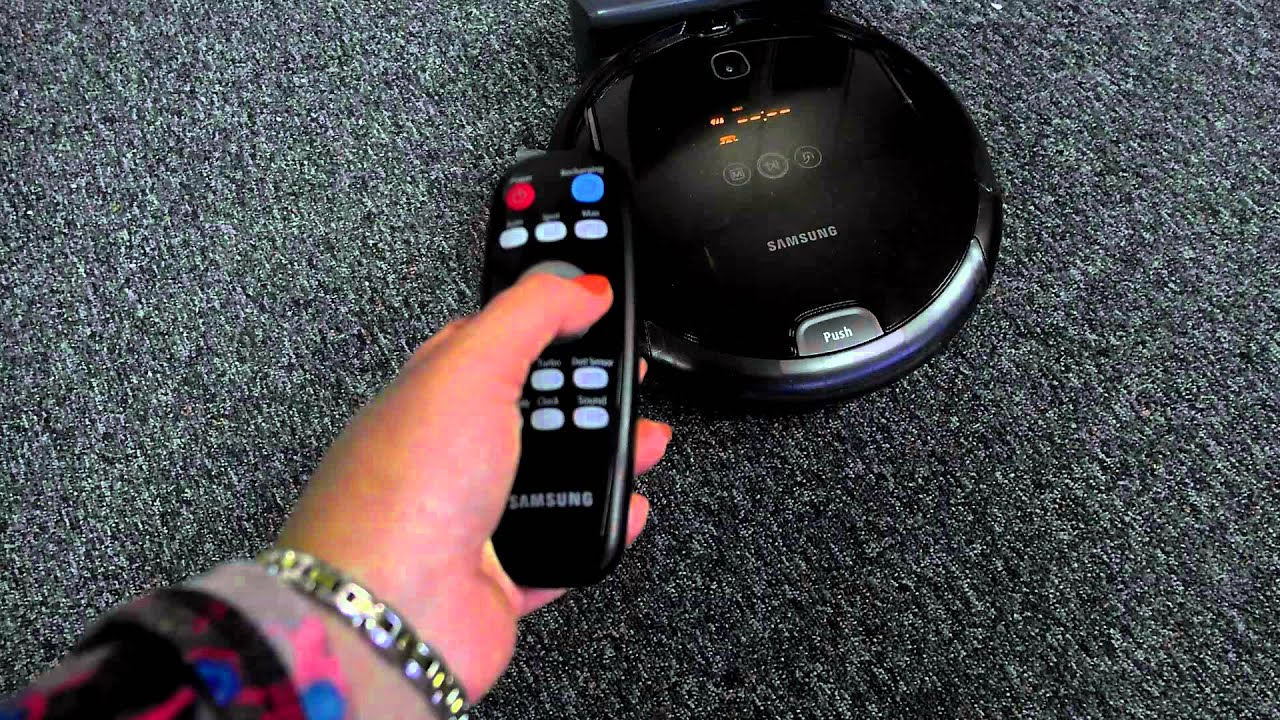 Les Numériques : Aspirateur-robot Samsung Corner Clean SR10F71 programmation