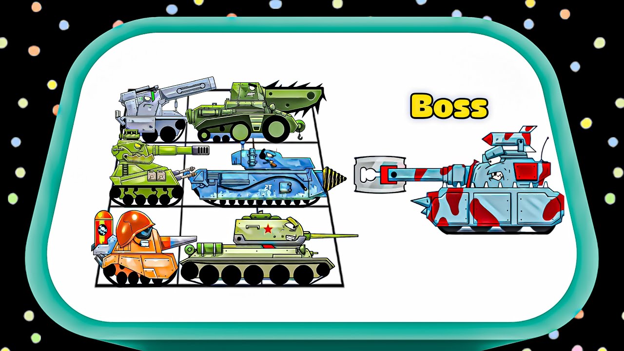 New Merge Tank Army Evolution | Army Tank VS Boss WW2 War Challenge Battle Gameplay