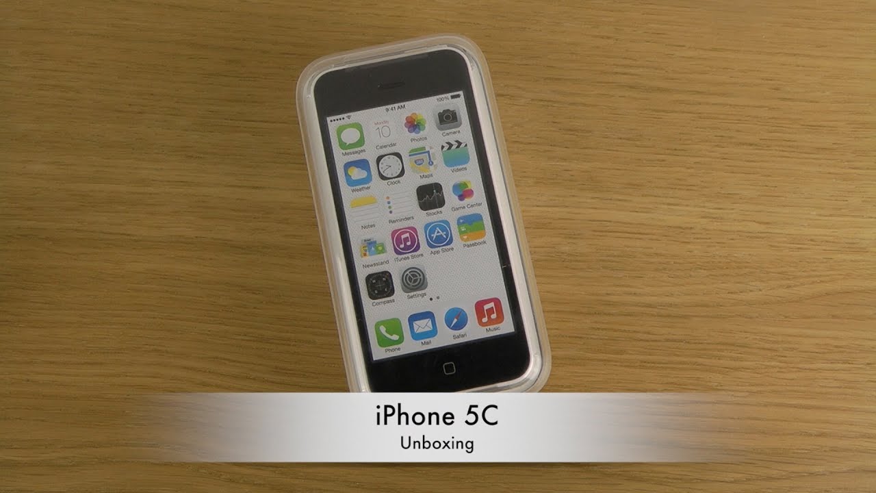 iPhone 5C - Unboxing