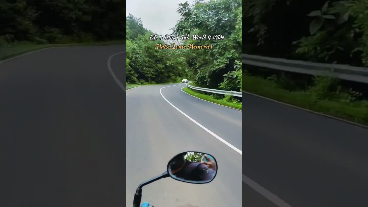 bike ride in Mansoon 🤌         #nature #rider #travel #song