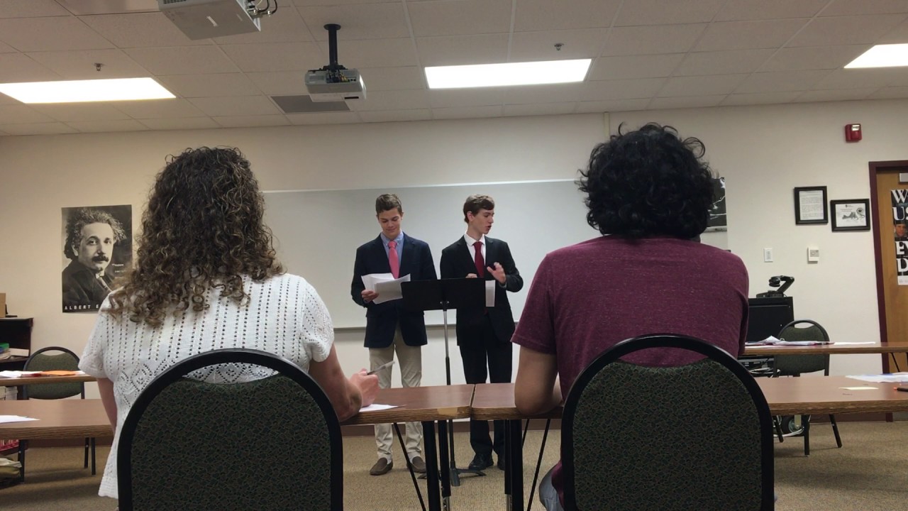 2016 Lincoln Douglas National Quarter Finals - Thomas Keith v. Austin Janik  (Valor)
