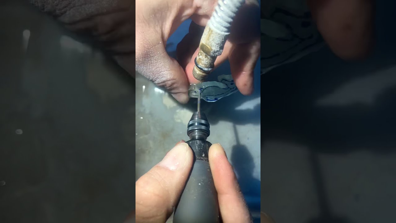 Sea Glass Carving with Dremel