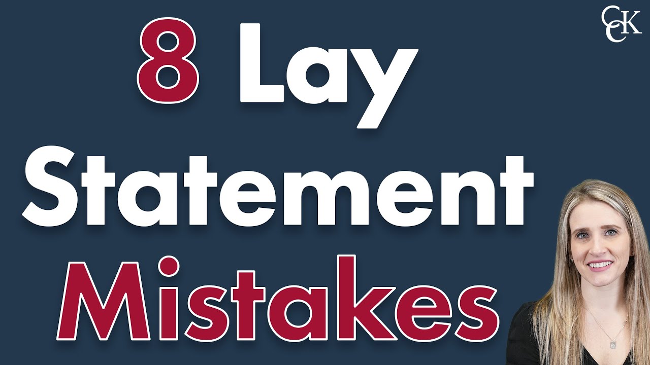 Avoid These 8 Costly VA Lay Statement Mistakes in VA Claims