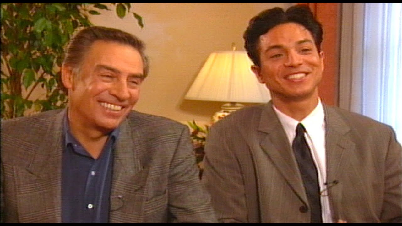 Rewind: Jerry Orbach & Benjamin Bratt interview - Law and Order - 1996