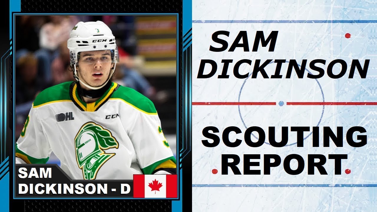 SAM DICKINSON Scouting Report | 2024 NHL Draft