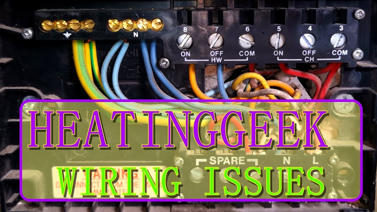 Heating System Wiring Fixed And Explained.
