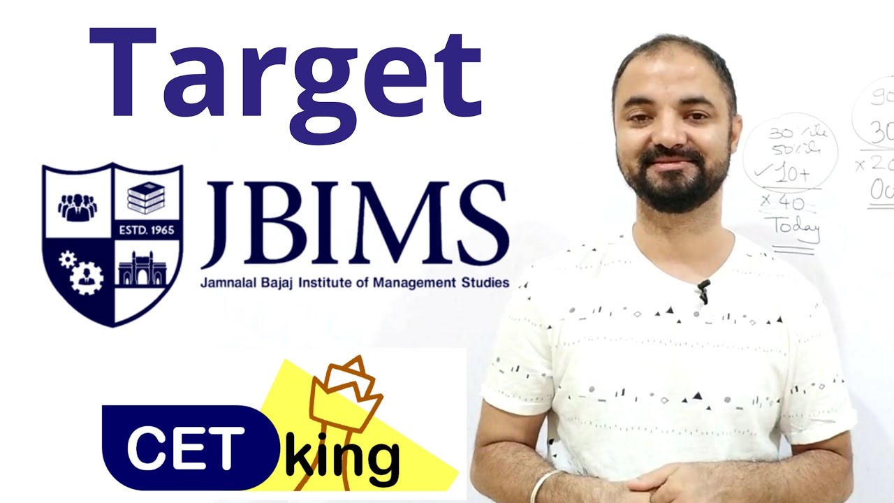 Target JBIMS. Starting today!!