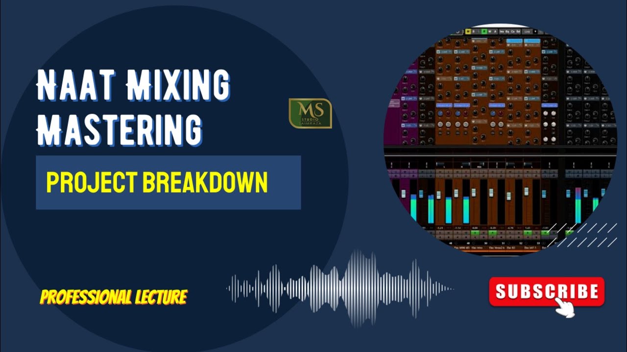 Naat Mixing Mastering - How to make Professional Sound Quality