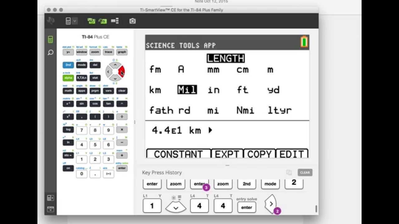 Using the Significant Figures tool in your Ti-84 calculator