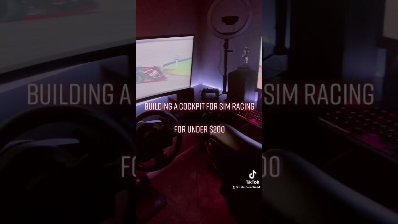 Building a cockpit for sim racing!